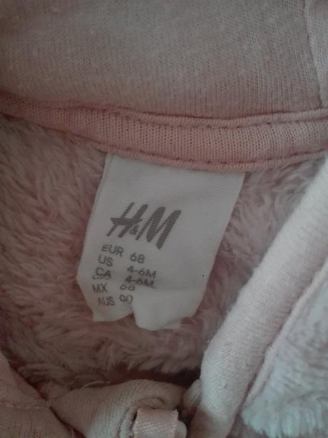 Mikinka, h&m,68