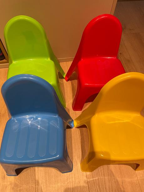 Detský plastový stôl so stoličkami 4ks, 