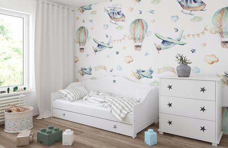 Detská posteľ hviezda,rôzne veľkosti,farby, šírka (cm): 80,dĺžka (cm): 160