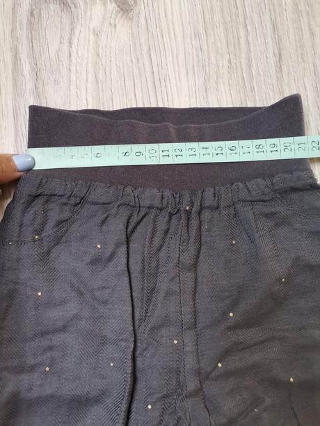 Dievčenské štýlové nohavice, h&m,68