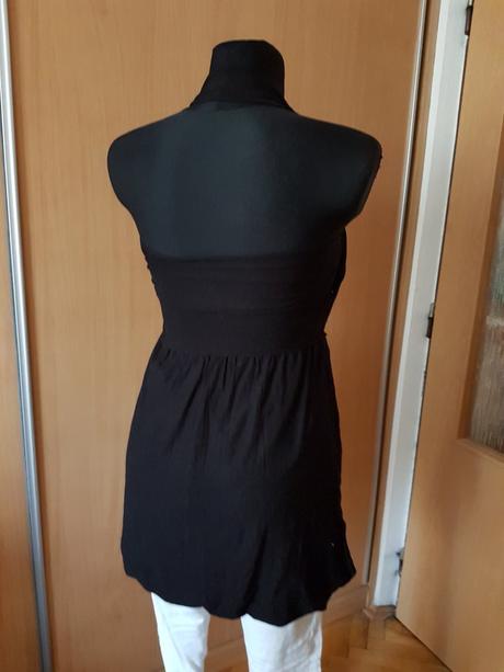 Čierna viskózová tunika zn.sisley vel.s, sisley,xs