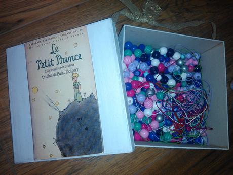 Navliekanie korálok malý princ, 