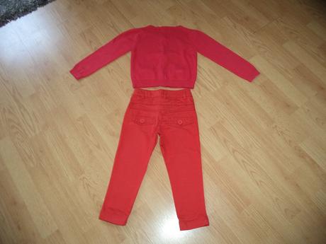 110 komplet nohavice+svetrik, george,110