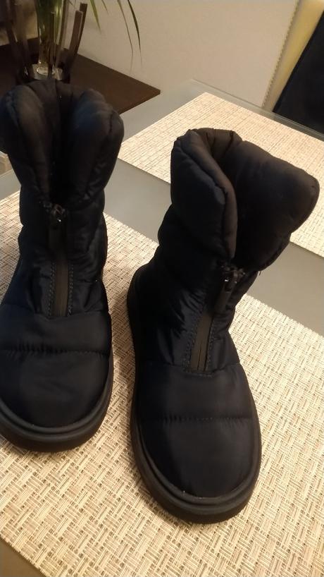 Tmavomodré dievčenské čižmy zn.zara, zara,33