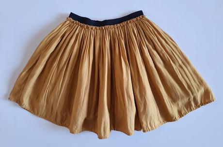 Sukňa horčicová, tchibo,146