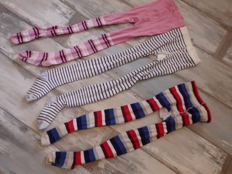 3 ks pančušiek na 6/8 rokov, 128