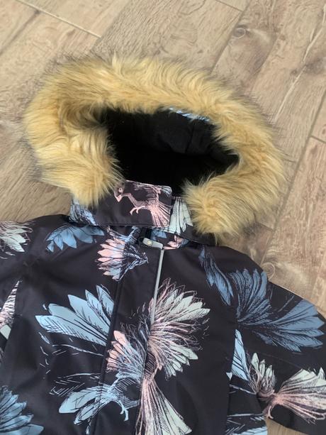 Reima predĺžená zimná bunda, parka 98/104, reima,98