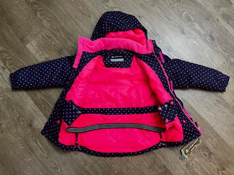 Lyžiarska zimná  bunda, alpine pro,128