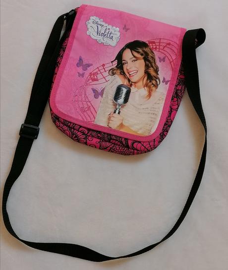 Taška cez plece violetta, disney