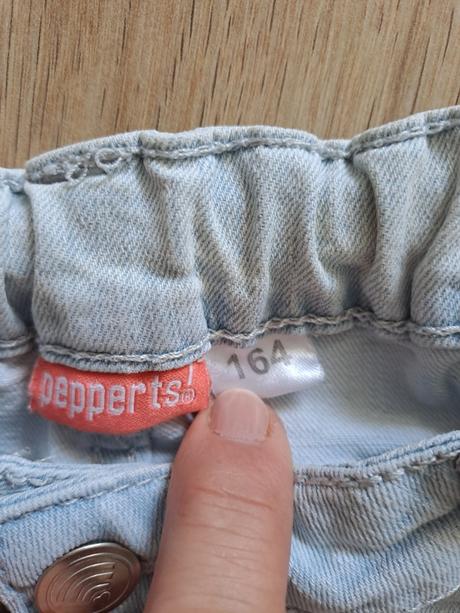 Rifľové šortky, pepperts,164