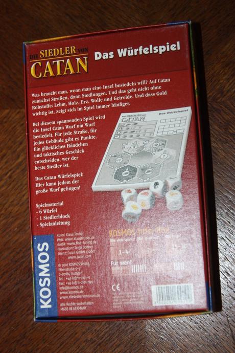 Hra osadnici kockova hra - od 7 rokov,