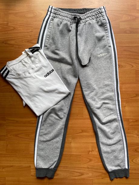 Adidas - tepláky + tričko xs, xs