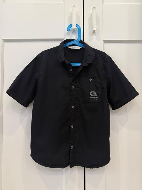 Čierna košeľa, h&m,140
