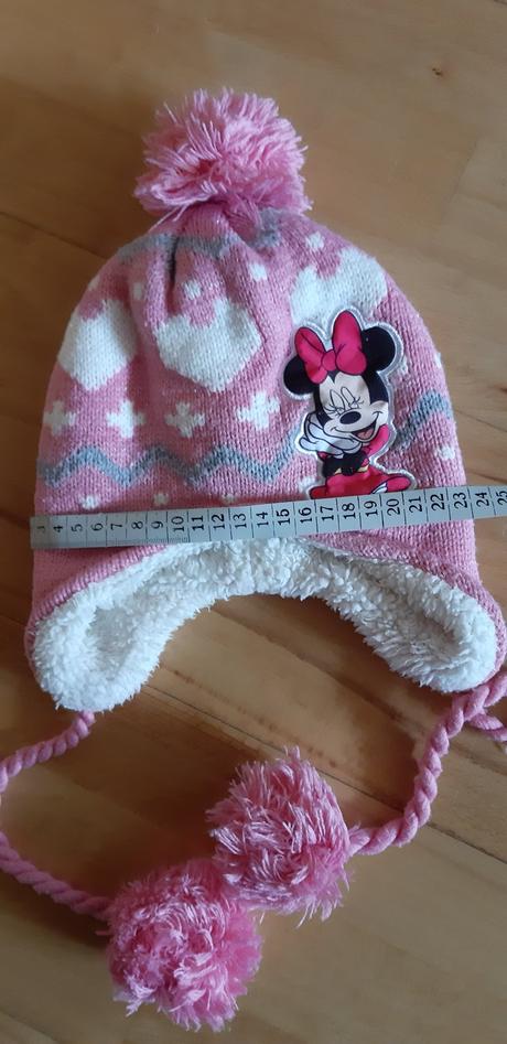 Teplučká čiapka minnie, disney,50
