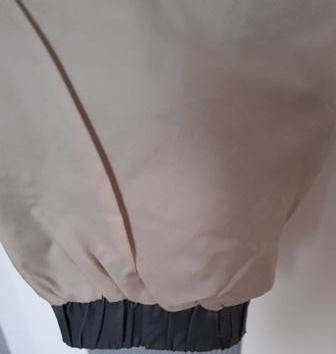 Športova nepremokava bežova bunda, m