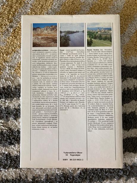 Malá slovenská vlastiveda 1.diel (1989), 