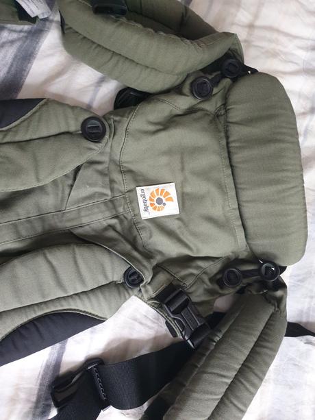 Nosič ergobaby omni 360 khaki zeleny, ergo baby