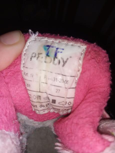 Zimné topánky, peddy,27