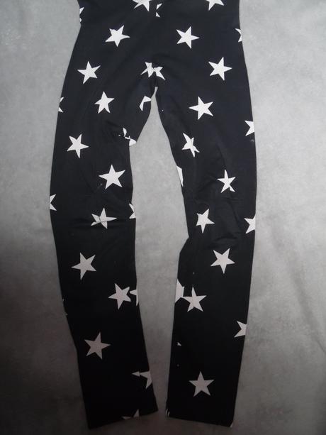 Hviezdičkové legíny, h&m,134