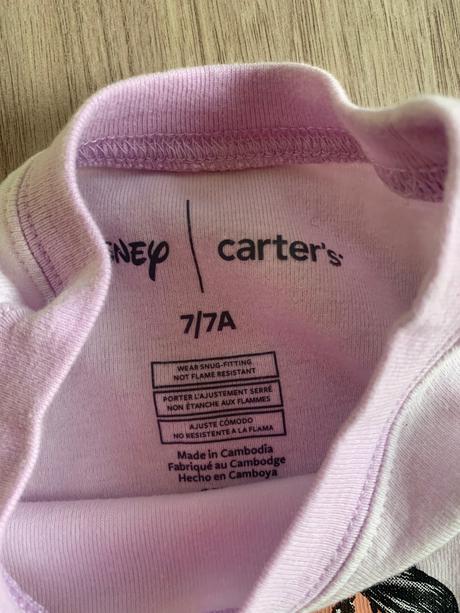 Dievčenské pyžamo - veľ. na 7 rokov, carter's,128