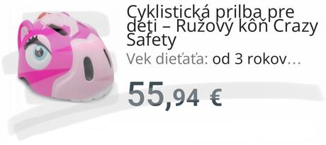Detska prilba zn. crazy safety, xs