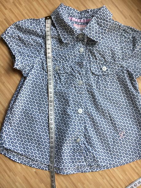 Letna bluzocka s 3/4 leginkami, h&m,74