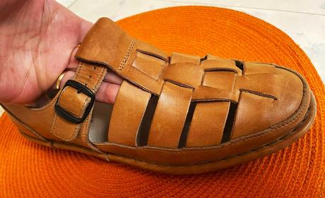 Celokožené sandále, rieker,42