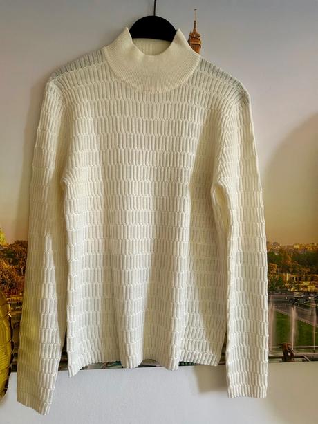 Pulover zn.gas s podielom vlny č.l, l