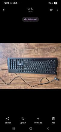 Klávesnica svietiaca, 