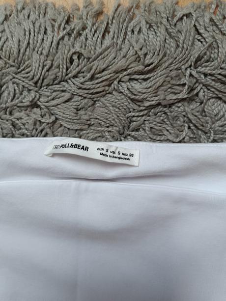 Pull bear veľmi pekne biele šaty veľkosť s, pull&bear,s