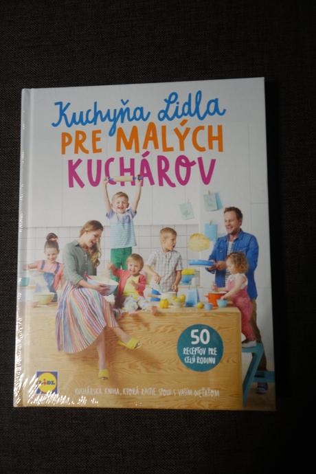 Kniha kuchyňa lidla pre malých kuchárov, 