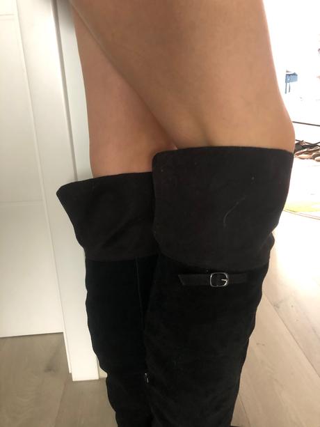 Vysoké kozene cizmy, mixer,38