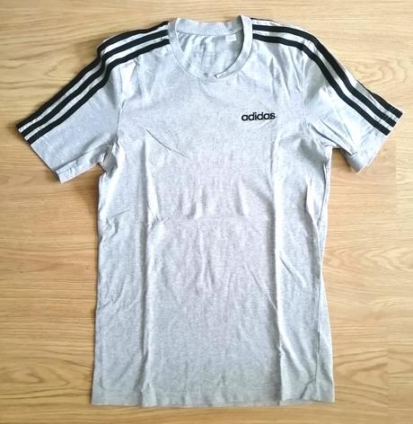 Pánske tričko adidas, veľ. s, sivé, adidas,s