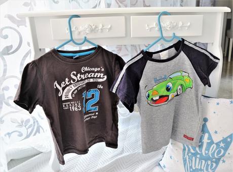 2x tričko-110/116, 110