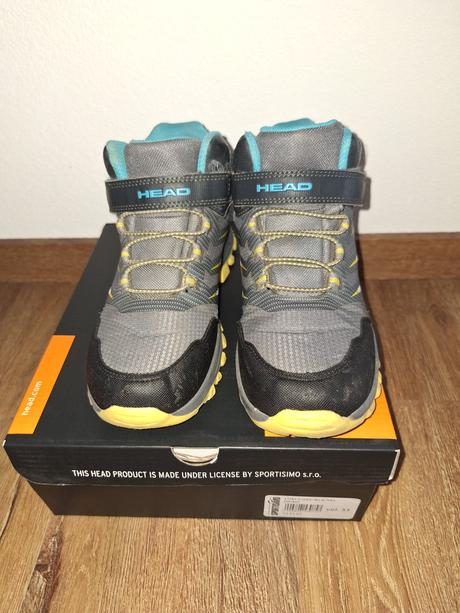 Turistické jesenné topánky head 35, 35