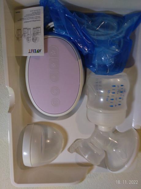 Elektrická odsávačka avent natural, 