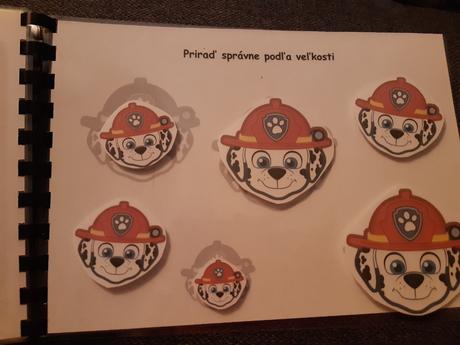 Paw patrol zosit s aktivitami, 