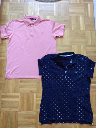 2x original gant dámske tričko m/l, gant,m