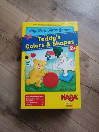 Haba moja prvá hra teddy farby a tvary, 