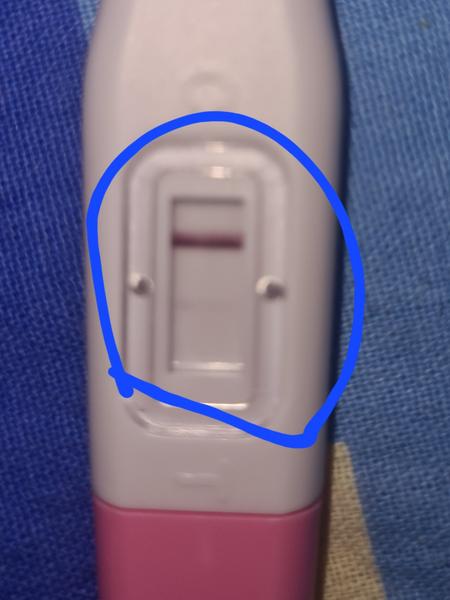 Je tento tehotenský test pozitívny?