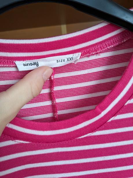 Pásikavé šaty, sinsay,xs