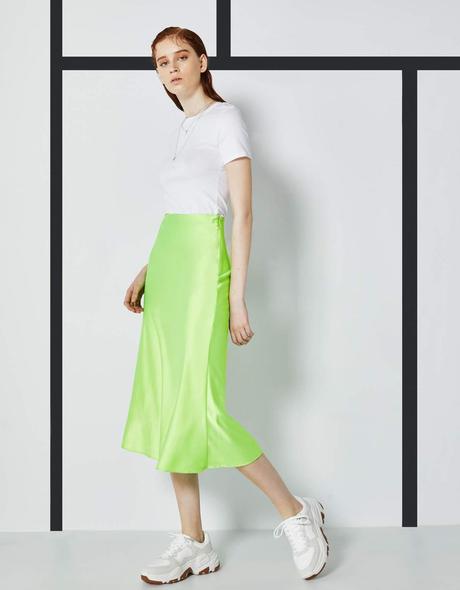 Dámska midi sukňa bershka (s), bershka,s