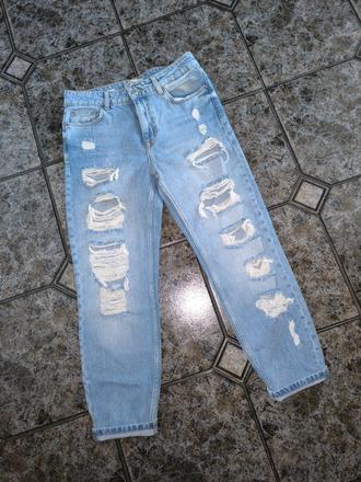 Dámske boyfriend rifle, bershka,m