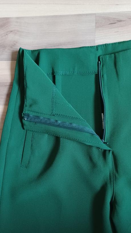 Nohavice s vysokým pásom, s