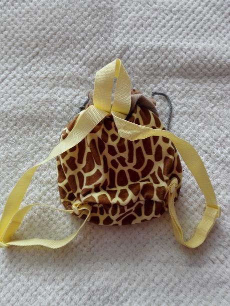 Detsky ruksacik so zirafkou,