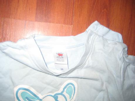 Tričko s krátkym rukávom baby club, 86, 86