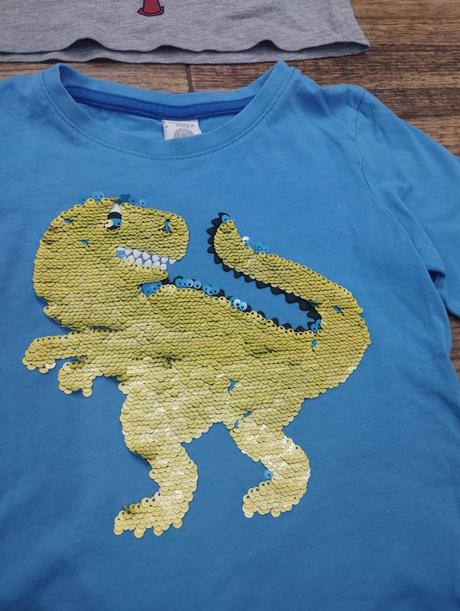 2x tričko, lindex,110