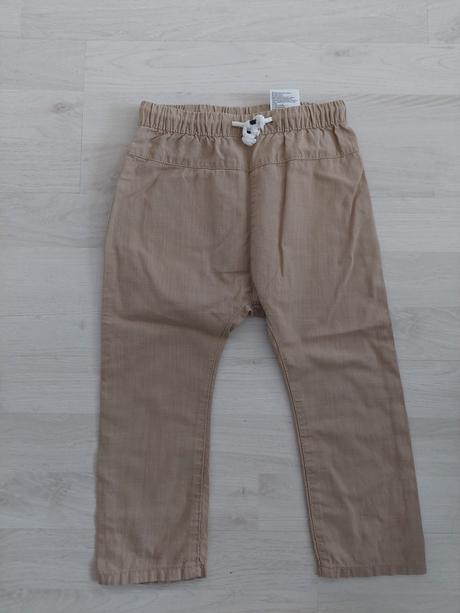 Tenké nohavice č.98, h&m,98