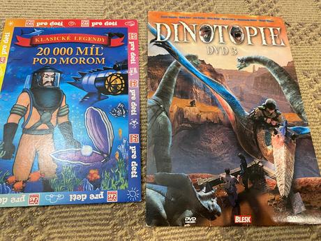 Dvd rozprávky dinotopie míľ pod morom,