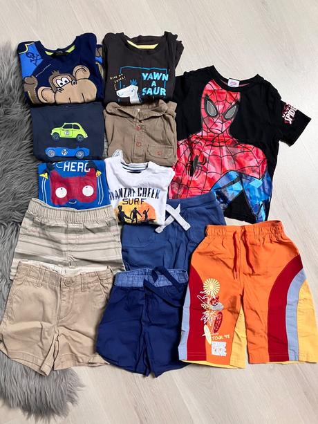Chlapčenské jarné letné oblečenie mix veľkosť 86, 86–98